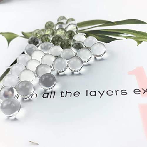 Image of 3 /4 inch Solid Clear Acrylic Balls 0.75 inch + /-0.005 inch, Diameter 19mm Transparent PMMA Resin Spheres (10)