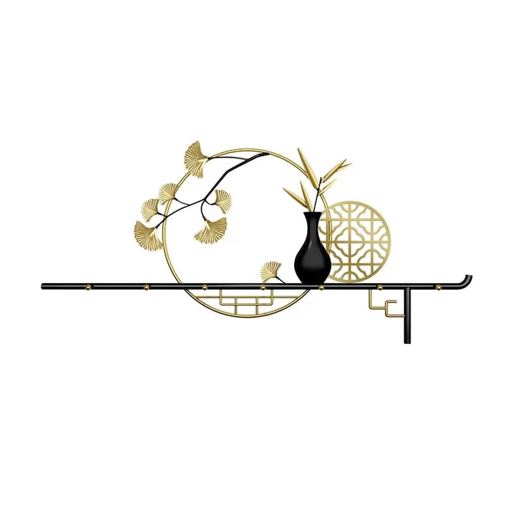 AHGFTYRDT Coat Rack Freestanding New Chinese-style Clothes Hanger Entry Door Entrance Coat Rack Porch Creative Storage Wall-mounted Racks Hall Tree