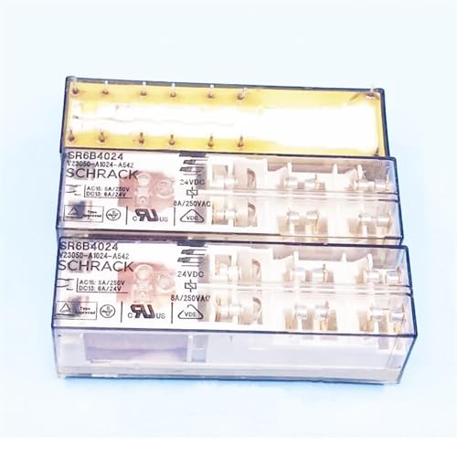 Relais SR6B4024 24V CC 8A 14 broches pour maintenance de carte électronique