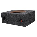Speaker Box 8 Pollici Nero in Legno per Car Audio