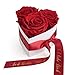 Produktbild Infinity Rosen Rosenbox Herz - 3 konservierte rote Rosen haltbar 3 Jahre 10x12cm Liebe Dich - Rosemarie Schulz Heidelberg (Rot, Small)