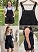 OLRIK Plus Size Rompers for Curvy Women Wide Leg Short Overalls Casual Loose Fit Jumpsuits Fashion Summer Outfits Black-1X