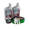 Kohler 7000 Series Maintenance Kit 32-789-02-S 10W-30 Pre Cleaner Fuel Filter Air Filter Spark Plug