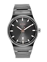 Hugo Boss Men's Candor Stainless Steel Watch, 1514078, Grey, 41 mm