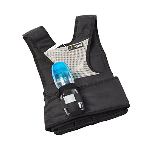ZFOsports 30LBS Womens Adjustable Weighted Vest with Phone Pocket & Water Bottle Holder. by ZFOsports - Image 2