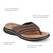 Dockers Laguna Mens Flip Flops Casual Beach Sandals for Men, Briar, 11