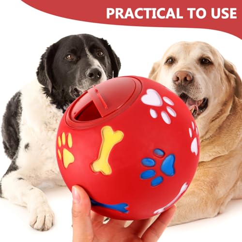 Balle à mâcher pour chien et chat accessoire de jeu interactif de 14 cm - 3