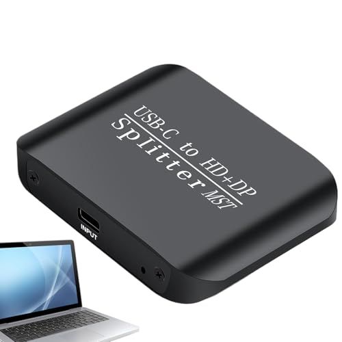 Adaptador USB C de doble pantalla que elimina la falta de puertos en tu portátil