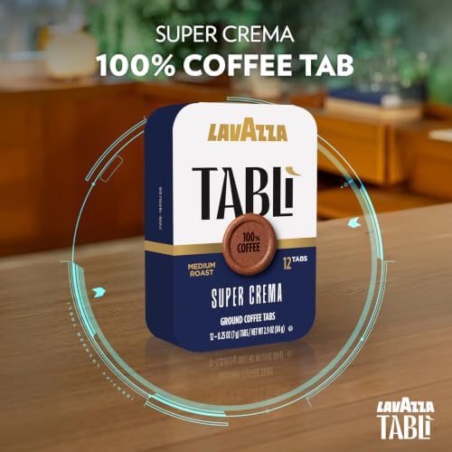 Lavazza Super Crema Espresso Tabs for Tablì Machines, Medium Roast (48 ct) — view 12