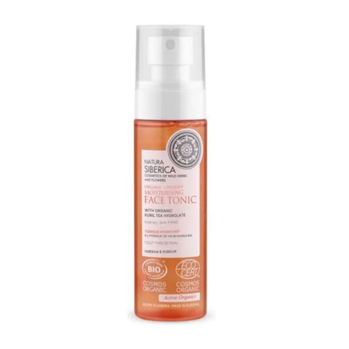Natura Siberica Organic Certified All Skin Types, Moisturising Face Tonic, 100 ml (Pack of 1)