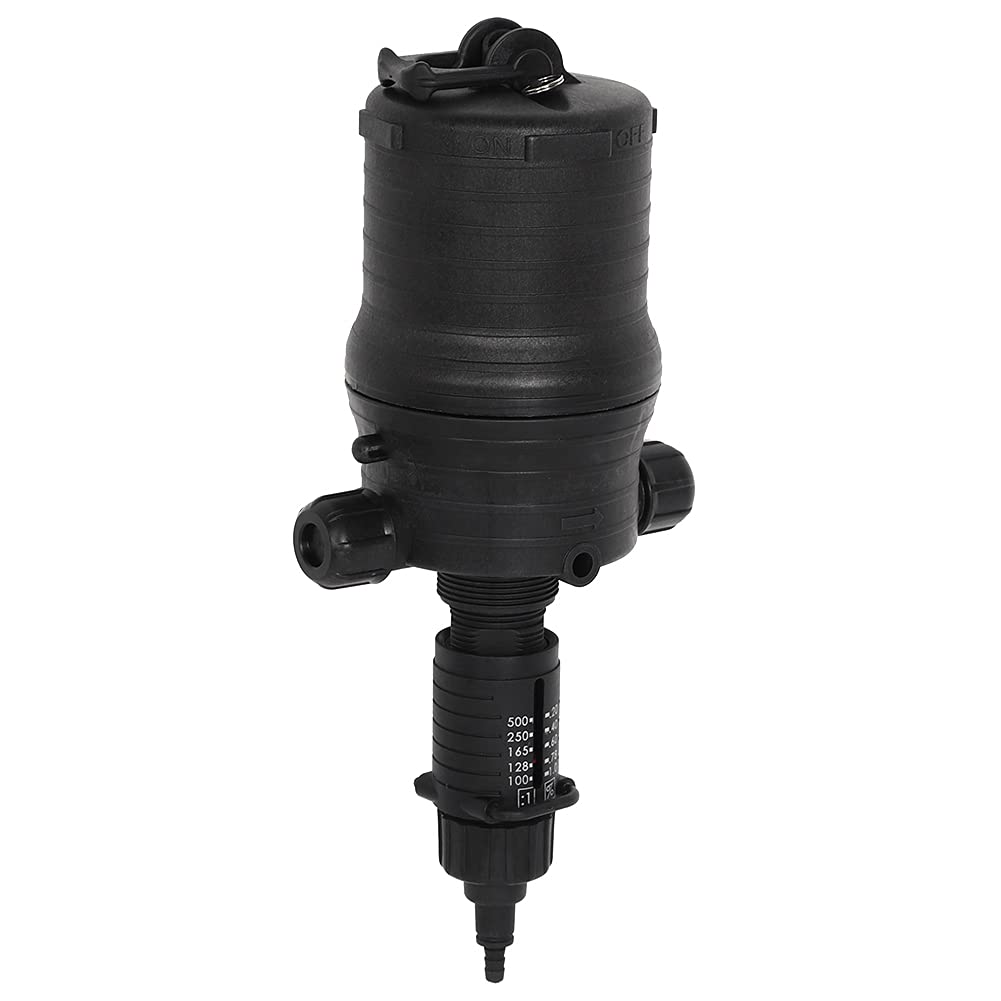 Asixxsix Inyector de Fertilizante Químico, Dosificador Herramienta de Dosificación Automática Inyector de Riego por Goteo Alimentado por Agua Bomba Dosificadora para la Industria Manguera (0.2-1%)