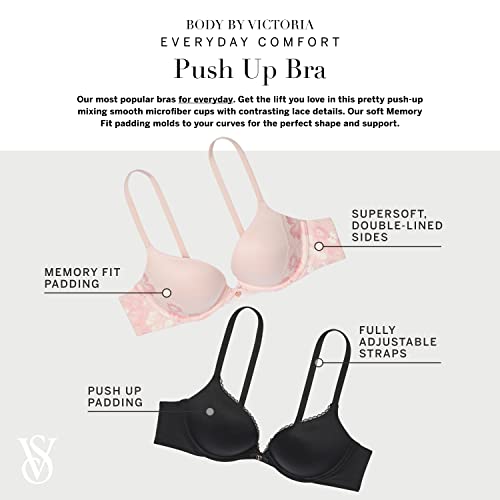 Victoria's Secret Body by Victoria Push Up Bra, Bras for Women, Marzipan, 38C - image 4