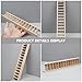 LOGOFUN Mini Wooden Step Ladder Mini Wood Doll House Ladder 1: 12 Miniature Ladder for Dollhouse Garden Furniture Accessories