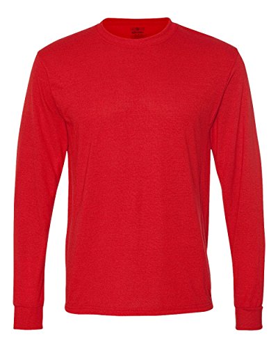 T-shirt Jerzees pour hommes à ourlet double aiguille idéal pour le week-end
