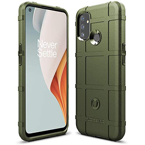 Sucnakp Oneplus Nord N100 Case One Plus Nord N100 Case Heavy Duty Shock Absorption Phone Cases Impact Resistant Protective Cover for Oneplus Nord N100ï¼ˆNew Army Greenï¼‰