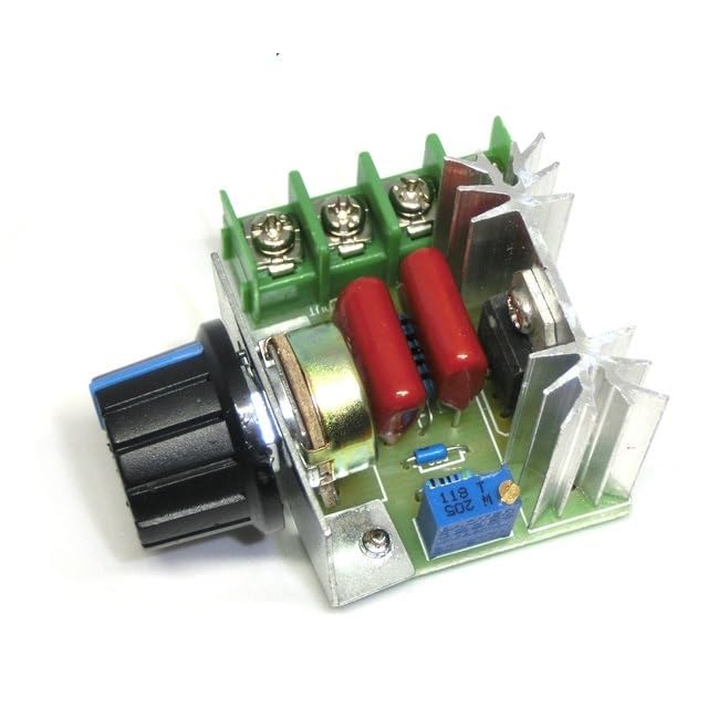 Contrôleur de vitesse du moteur 220V 2000W et thermostat électronique SCR pour courant AC