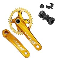 Amazon.co.jp: MTB 中空一体型クランクセット 170mm クランク