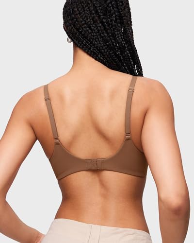 Image of INLYRIC Women's Push Up Bra Tshirt Demi Supportive Bras Underwire Plunge Padded Comfortable Inbarely Plus Collection