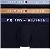 Produktbild Tommy Hilfiger Herren 3er Pack Boxershorts Trunks mit Logobund, Mehrfarbig (PRP NVY/Hckory/BRK Blu), XL