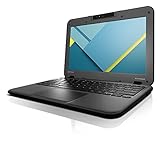 Lenovo 11.6-inch Premium HD IPS Touchscreen Chromebook, Intel Dual-Core Processor, 16 GB SSD, 4 GB Memory, 802.11ac, Rotatable Camera, Bluetooth, Water-Resistant Keyboard, Chrome OS