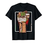 Black Dad African American Melanin Pride Black History Month T-Shirt