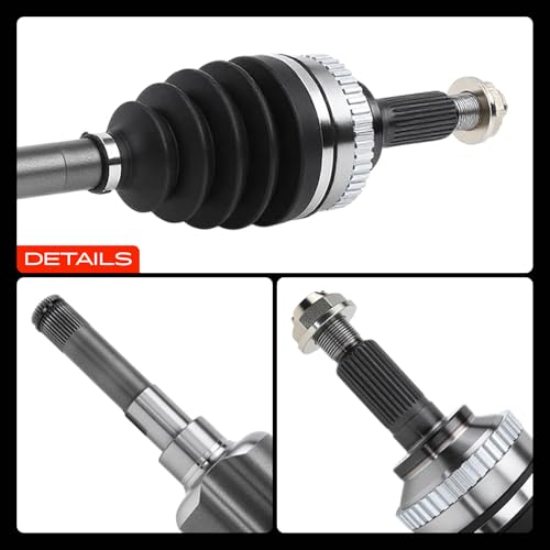 A-Premium CV Axle Shaft Assembly Compatible with Ford Escape 2001-2008 & Mazda Tribute 2001-2006 2008 & Mercury Mariner 2005-2008, GAS & Automatic Transmission Only, Front Left Driver Side by A-Premium - Image 9