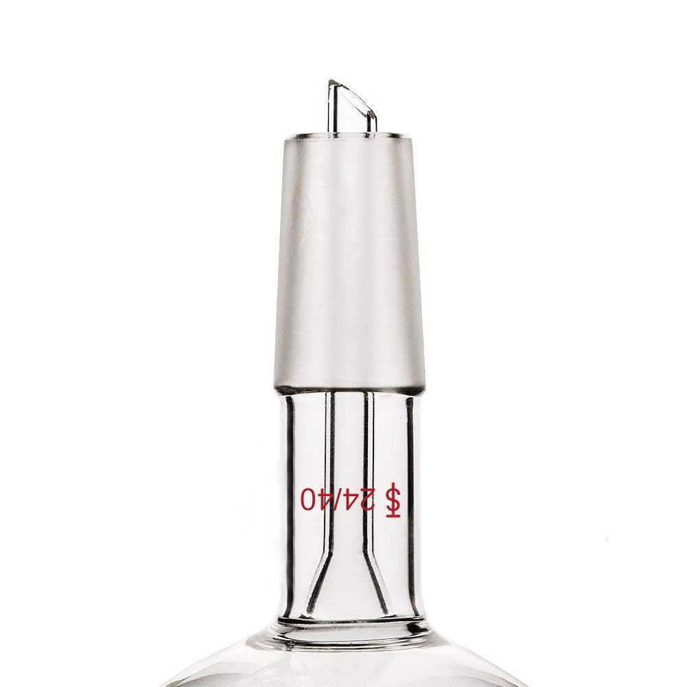 stonylab Buchner Filtering Funnel, Borosilicate Glass Buchner Filtration Funnel with Fine Filter Disc (G3) and 24/40 Lower Standard Joint, 250 ml