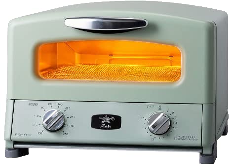 アラジン グラファイトトースター AGT-G13B(G) 4枚焼き Amazon | アラジン グラファイト グリル＆トースター グリーン 4枚焼き
