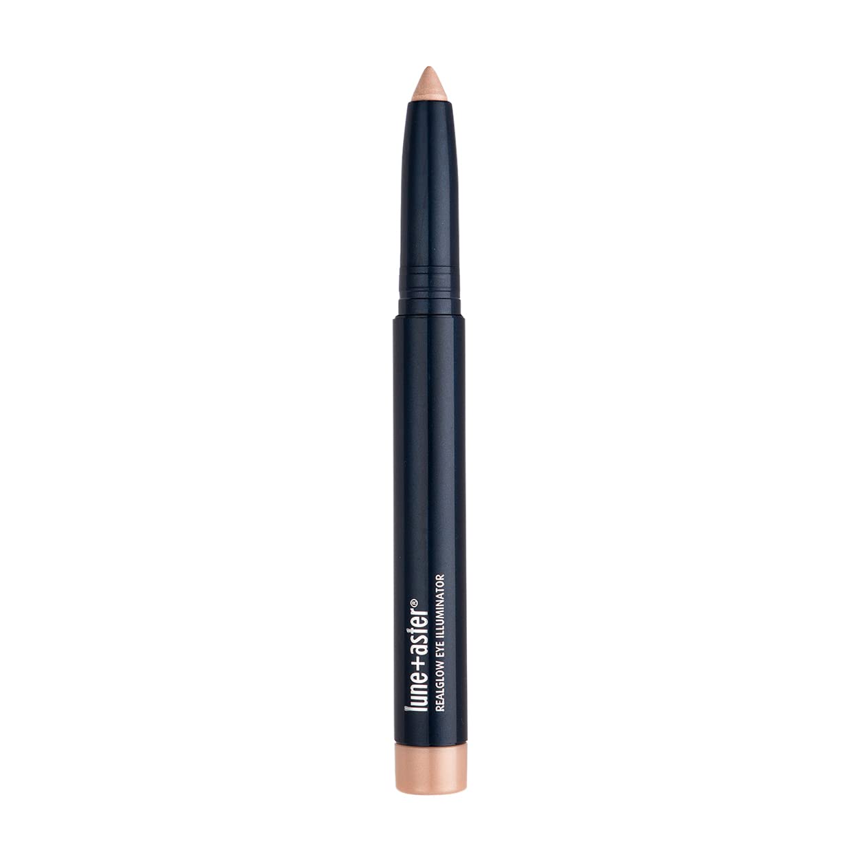 Lune+Aster Eye Illuminator | Silky Champagne Eye Brightener Pencil to Highlight and Emphasize Eyes For A Wide-Eyed Effect. All Skin Tones. No Sharpening Required.