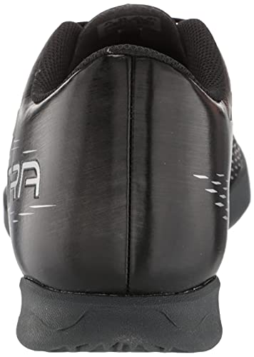 PUMA Puma Men's Ultra 4.3 IT Soccer Shoe, Black Silver-Asphalt, 11.5