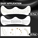 Zoom IMG-1 telain lentiggini glitter tatuaggio facciale Zoom IMG-1 telain lentiggini glitter tatuaggio facciale