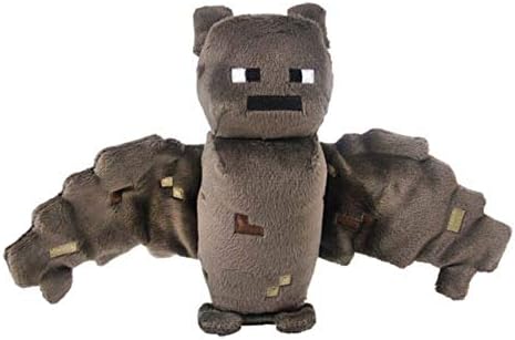Amazon Com Minecraft Overworld Bat 7 Mini Plush Series Brown 4 2inches Toys Games