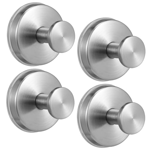 warlve 15lb Large Suction Cup Hooks for Shower, No-Drill Towel Hooks