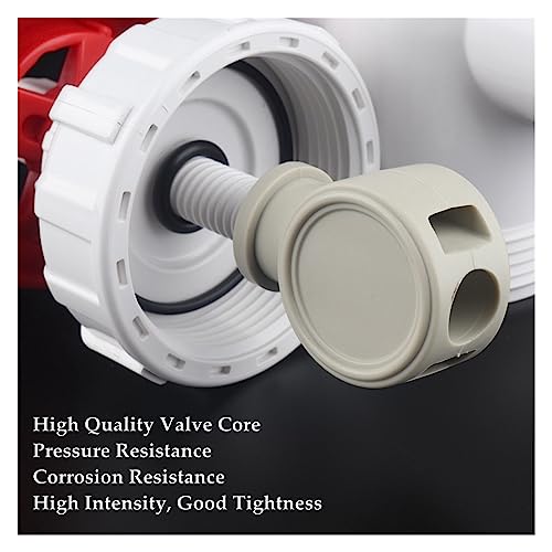 Vanne d'aquarium 50mm blanche en PVC pour simplifier vos vidanges - 5