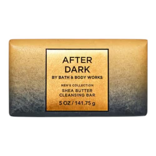 Bath and Body Works Shea Butter Cleansing Bar Soap 4.2 oz (After Dark)