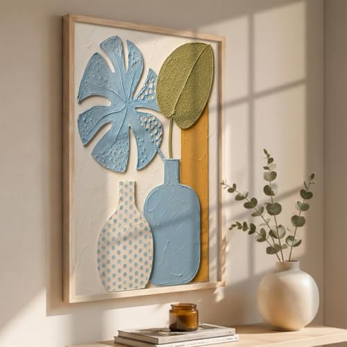 Image of kotart Boho Art Home Decoration Painting | Boho Painting With Frame For Living Room Bed Room Hotel Wall Decor Digital Reprint (14X20 inch)