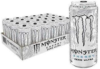 Monster Energy Drinks Discounted Price 12 Pack All Flavours Fast DELIvery 500ml (Energy Ultra Zero White No Added Sugar)