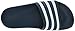 adidas Originals Men's Adilette Slide, Blue/White/Blue, 5