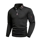 Associations: polo manches longues homme facile à assortir avec un pantalon de costume, un jean ou un chino, permettant de créer des looks classiques, modernes ou professionnels selon vos envies