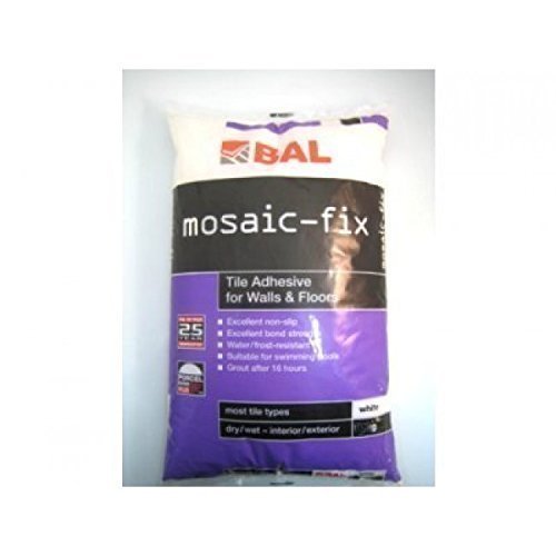 Mosaicfix Tile Adhesive 1kg (max Flex Fibre) The Best Mosaic Adhesive