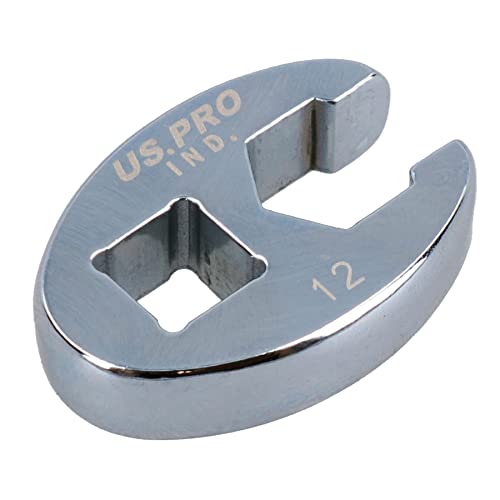Image of AB Tools 12mm Crowfoot Wrench 3/8" Drive Crows Feet Spanner for Torque Wrenches