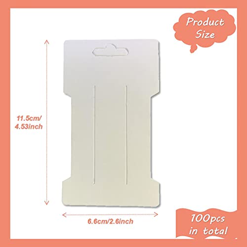 Kraft Paper Hair Clip Holders para organizar y exhibir miniatura 2
