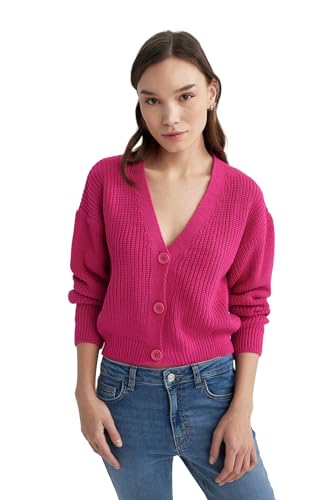 DeFacto Damenstrickjacke - Vielfalt an Strickjacken - Pullovern & Cardigan - Strickjacke und Strickweste für Damen
