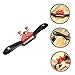 DIYEAH Woodworking Hand Planer Large Adjustable Thickness Double Screw Spokeshave Tool with Hardened Blades for Smooth Precise Wood Shaving and Edge Trimming Manual Wood Shaver for