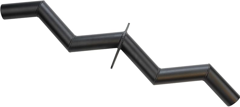 Body-Solid Tools MB229FG Revolving Curl Bar Attachment, Commercial and Home Gym Attachments for Bicep Curls and Tricep Pulldown Exercises Midnight Black