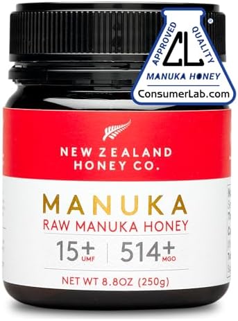 New Zealand Honey Co. Raw Manuka Honey UMF 15+ / MGO 514+ | 250g