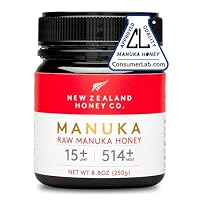 New Zealand Honey Co. Raw Manuka Honey UMF 15+ | MGO 514+ (250g)