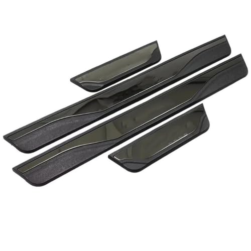 Seuils de porte BYD ATTO 3 évitez les rayures de peinture protection acier noir x4