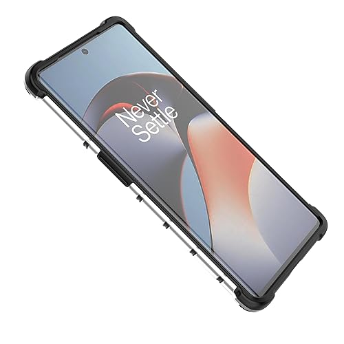 Image of Glasgow Back Case Cover Designed for [ OnePlus 11R 5G ] (Stylish Look | Shock Proof) - Black