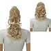 PRETTYSHOP 16" OR 20" Hair Piece Clip On Pony Tail Extension 2 IN 1 Curled Wavy Heat-Resisting Blonde mix # 27T613 H23-2